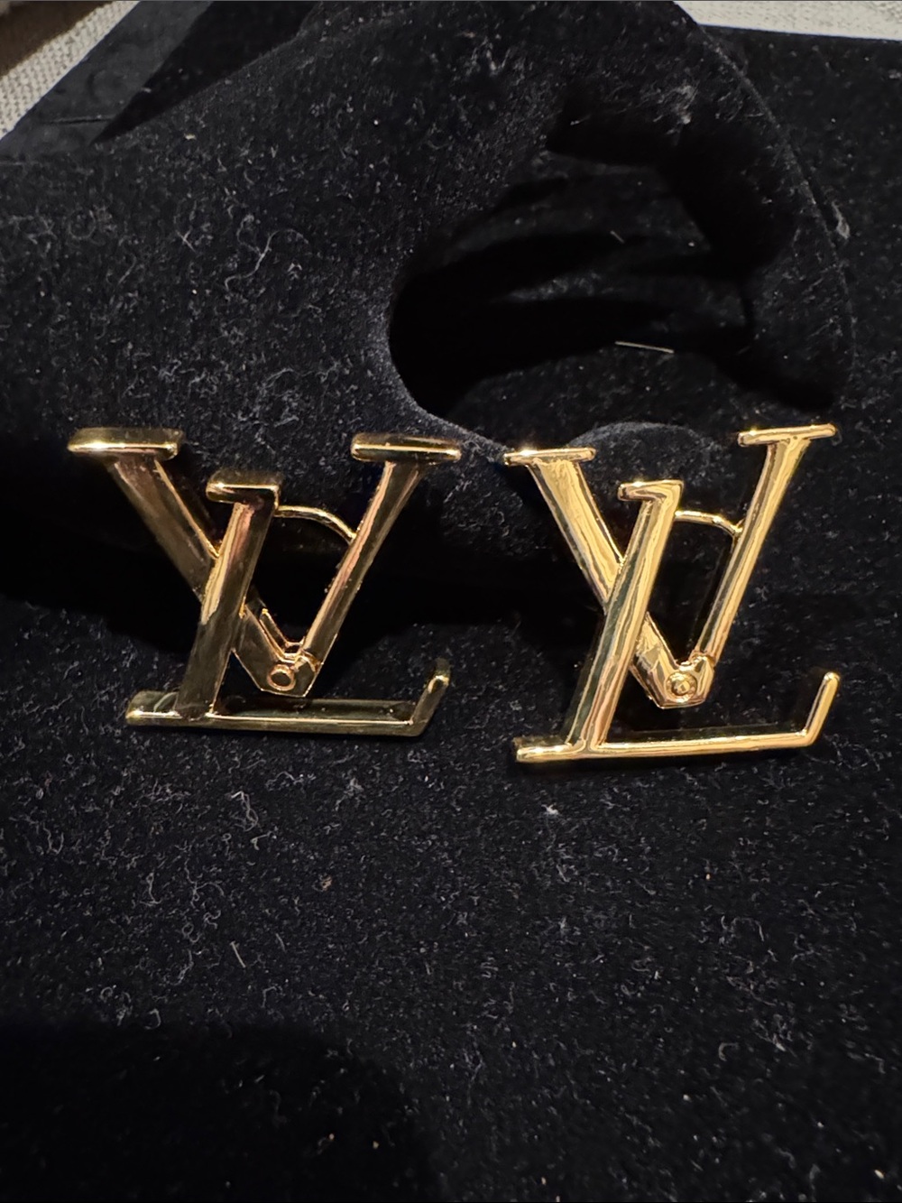 LV Initials Earrings